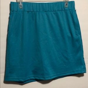 Women’ Medium Line Up Golf Skirt Light Blue Tennis